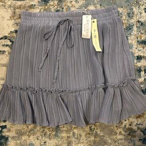 She+Sky Lavender Mini Skirt